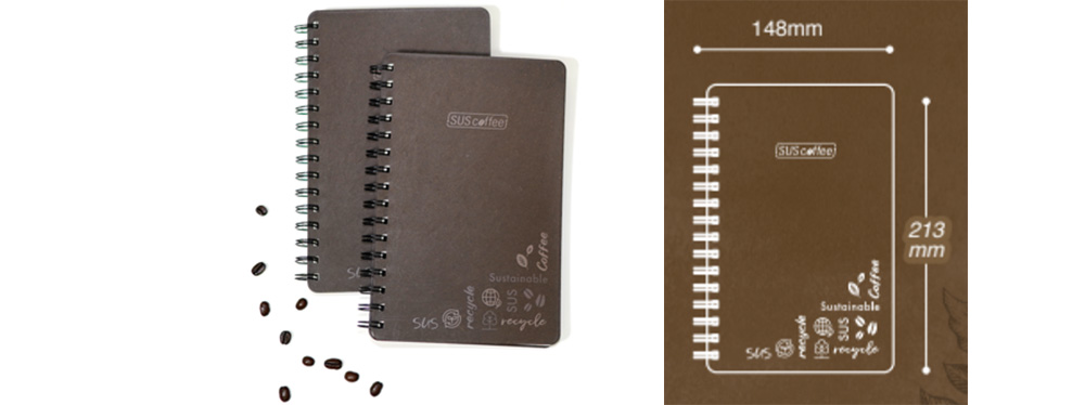 SUS coffee notebook
