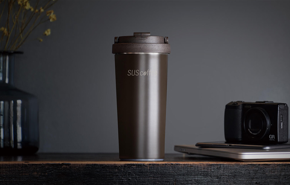 SUS coffee thermo tumbler（サスコーヒーサーモタンブラー）480ml