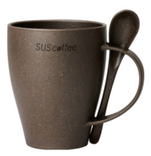 SUS Coffee PLA Mug & Spoon（PLAマグアンドスプーン）
