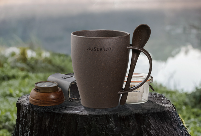 『SUS coffee PLA mug&spoon（PLAマグアンドスプーン） 』