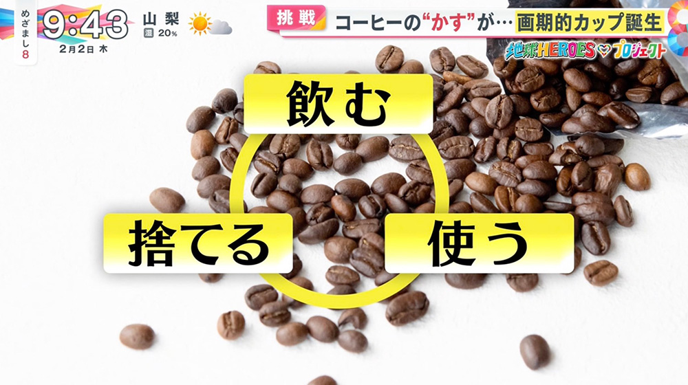 【ＴＶ出演】フジテレビ系列「めざまし8」2月2日放送