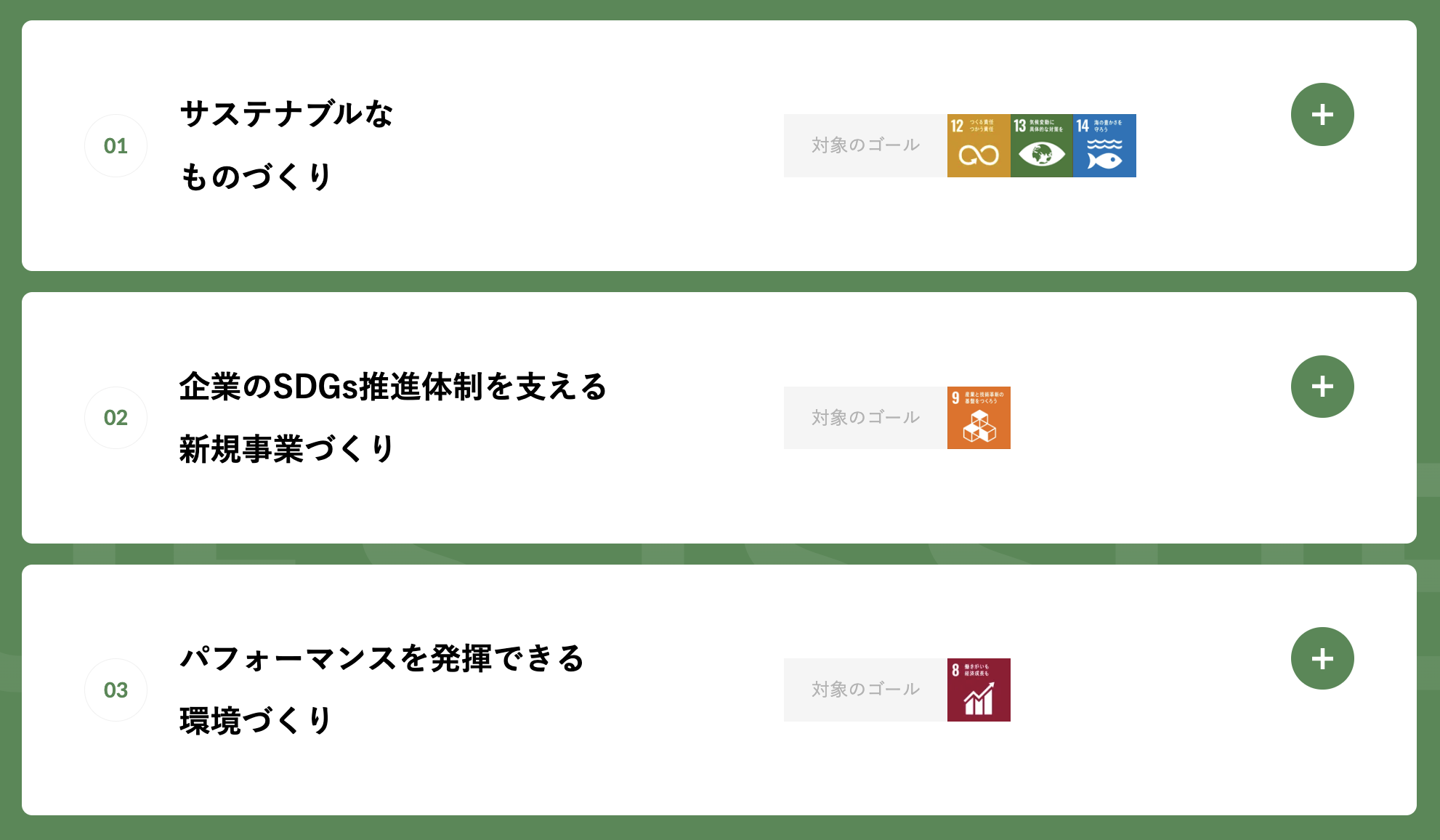 アイグッズが取り組む重点課題