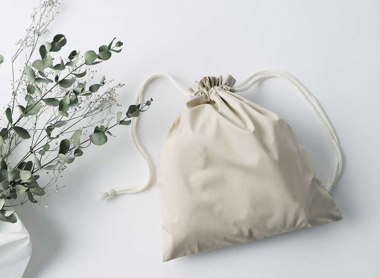 業界でも珍しい、竹素材の布を使用!『SUS Bamboo Fiber Bag』