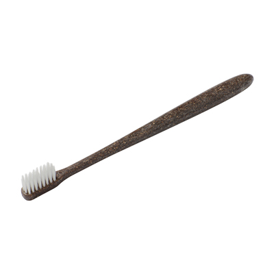 新製品1 | 丸いフォルムで持ちやすさを追求した『SUS Coffee Tooth Brush（コーヒー粉由来　歯ブラシ）』